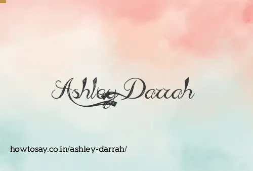 Ashley Darrah