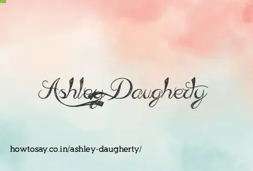 Ashley Daugherty