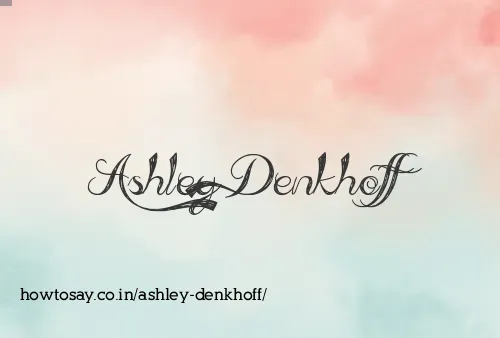 Ashley Denkhoff