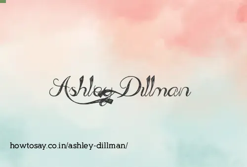 Ashley Dillman