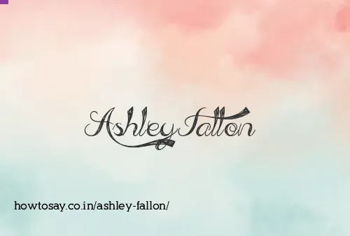 Ashley Fallon