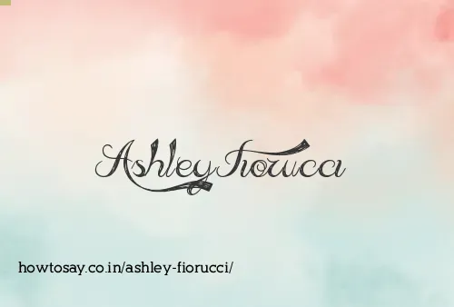 Ashley Fiorucci