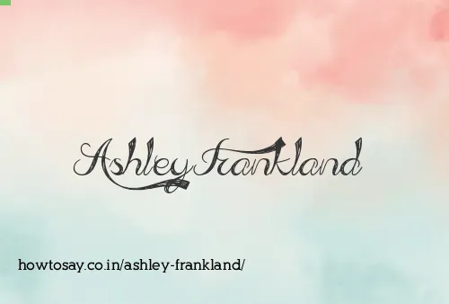 Ashley Frankland