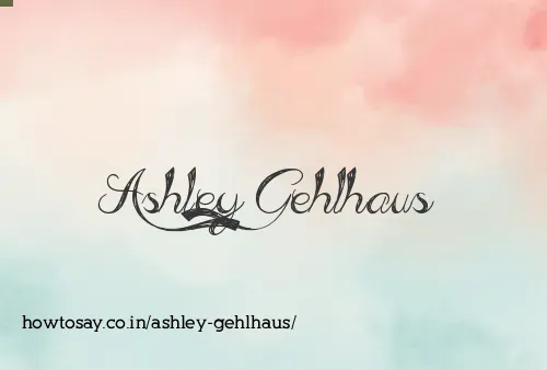 Ashley Gehlhaus