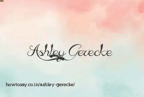 Ashley Gerecke