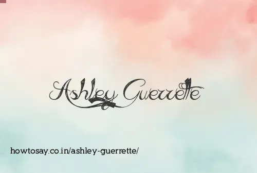 Ashley Guerrette