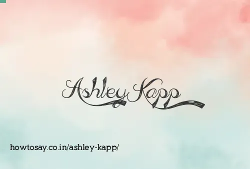 Ashley Kapp