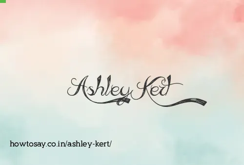 Ashley Kert