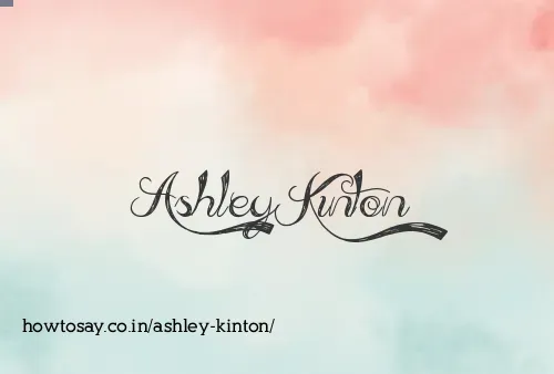 Ashley Kinton