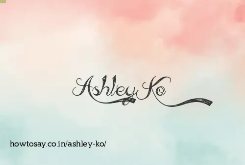 Ashley Ko