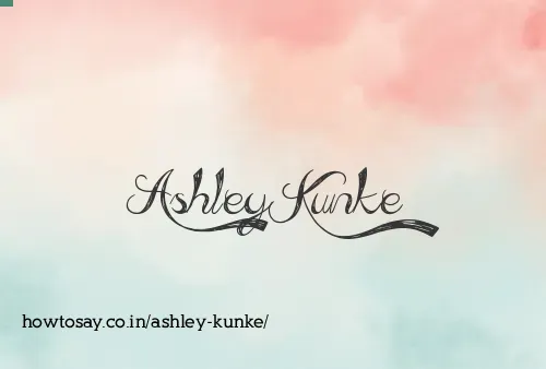 Ashley Kunke