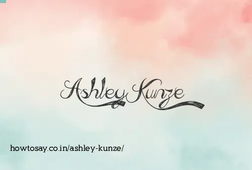 Ashley Kunze