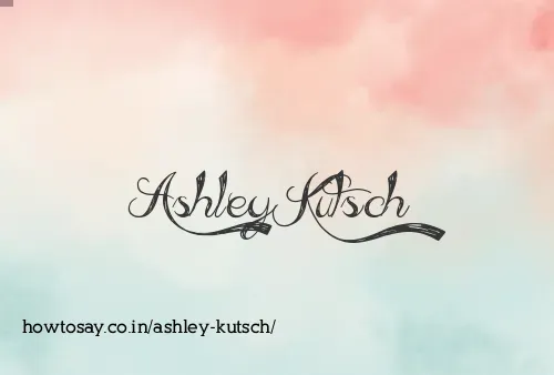 Ashley Kutsch