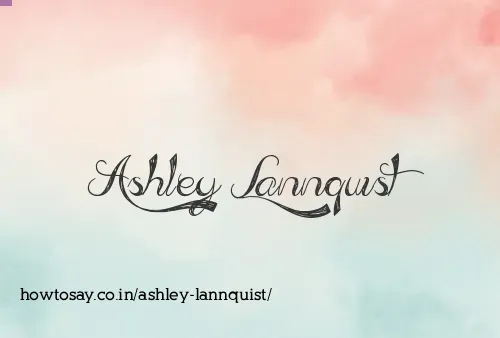 Ashley Lannquist