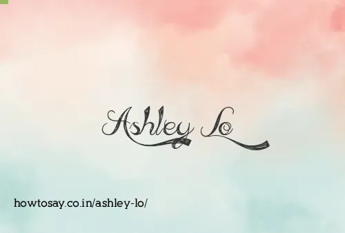 Ashley Lo