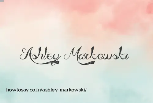 Ashley Markowski