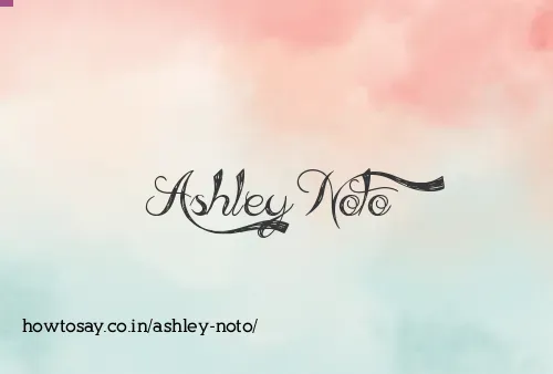 Ashley Noto