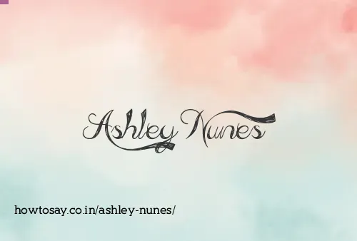 Ashley Nunes