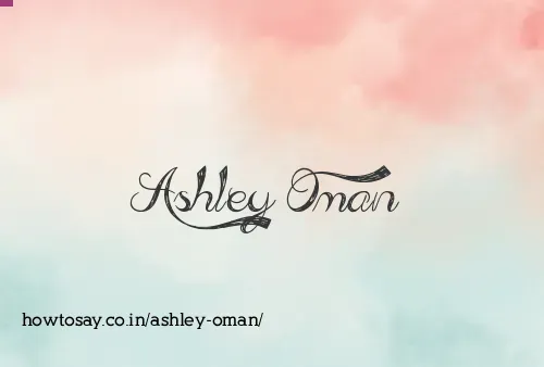Ashley Oman
