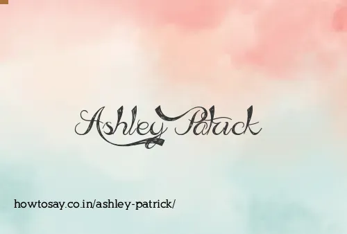 Ashley Patrick