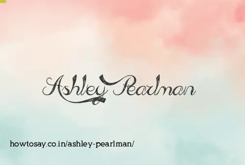 Ashley Pearlman
