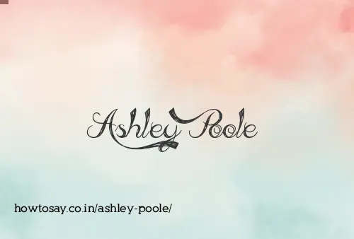 Ashley Poole