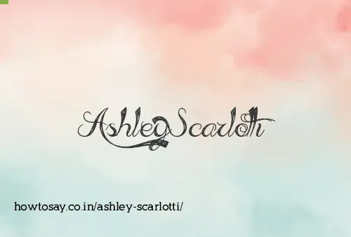 Ashley Scarlotti