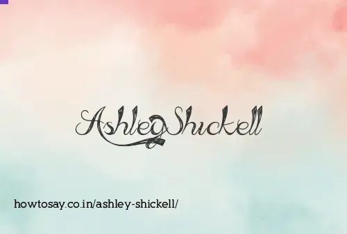 Ashley Shickell