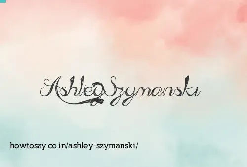 Ashley Szymanski