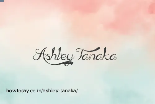 Ashley Tanaka