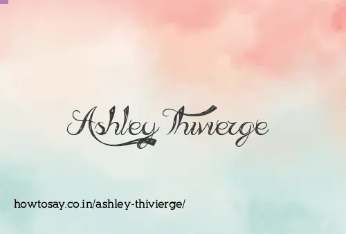 Ashley Thivierge
