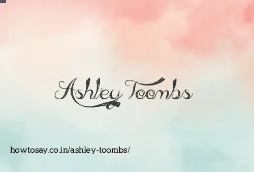 Ashley Toombs