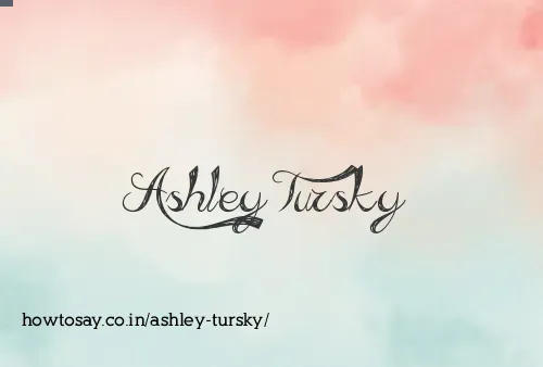 Ashley Tursky