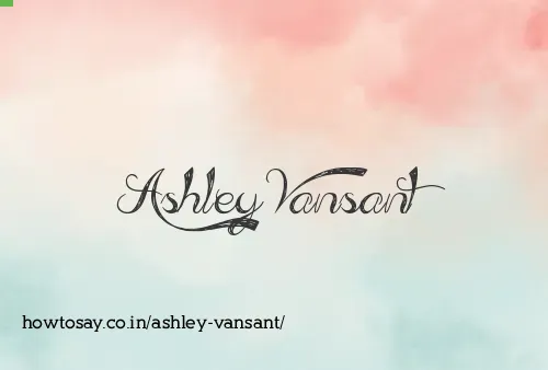 Ashley Vansant