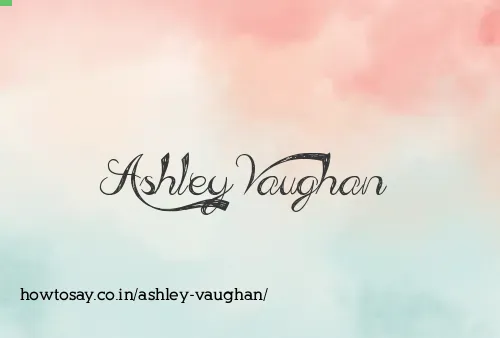 Ashley Vaughan