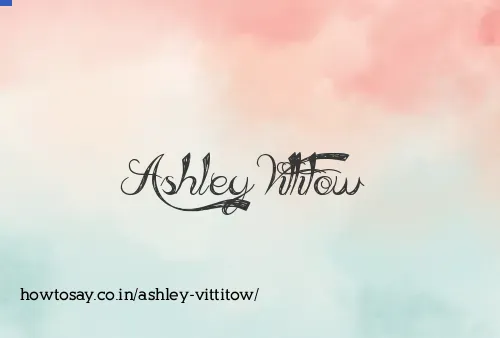 Ashley Vittitow