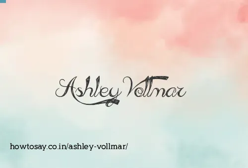 Ashley Vollmar