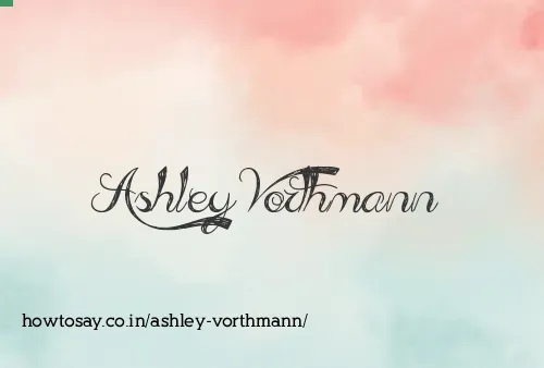 Ashley Vorthmann