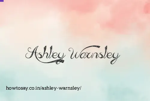 Ashley Warnsley