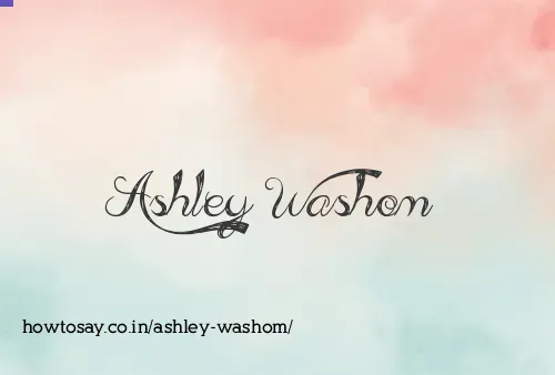 Ashley Washom