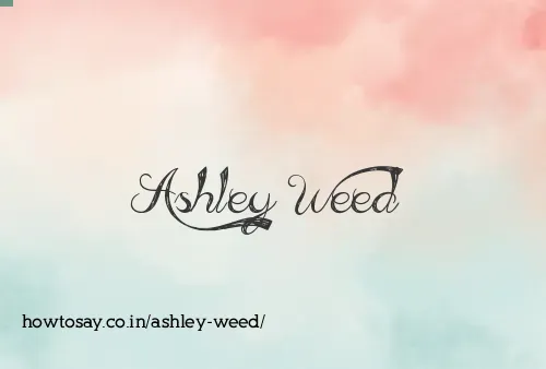 Ashley Weed