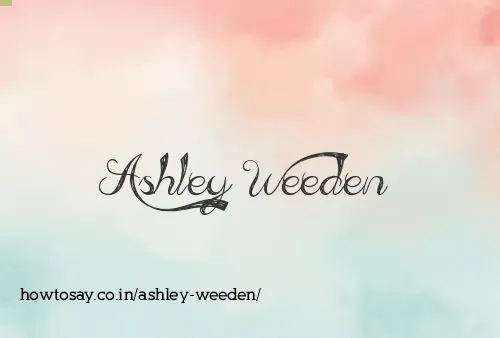 Ashley Weeden