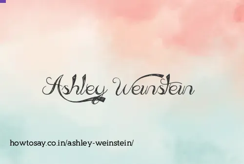 Ashley Weinstein