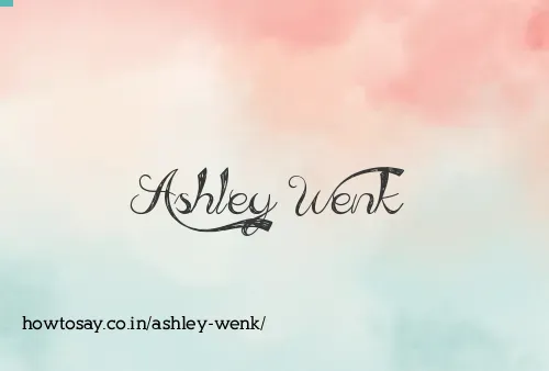 Ashley Wenk