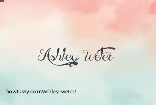 Ashley Weter