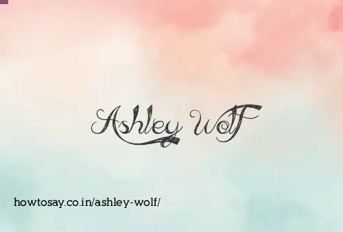 Ashley Wolf