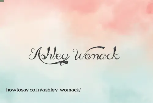 Ashley Womack