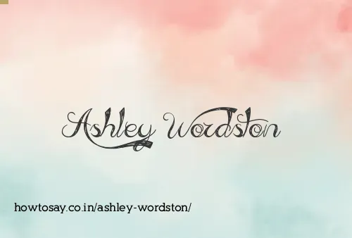 Ashley Wordston