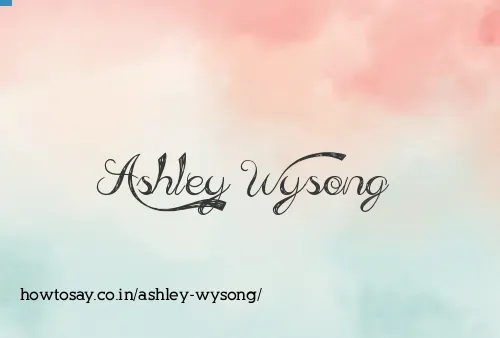 Ashley Wysong