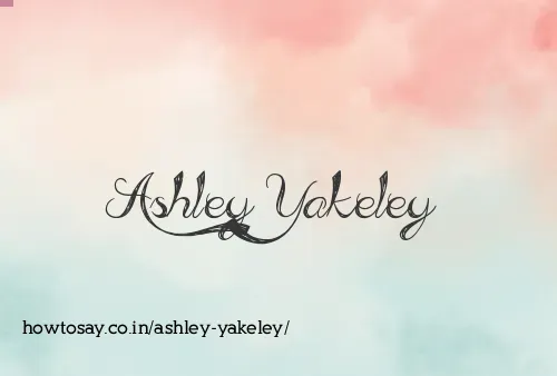 Ashley Yakeley